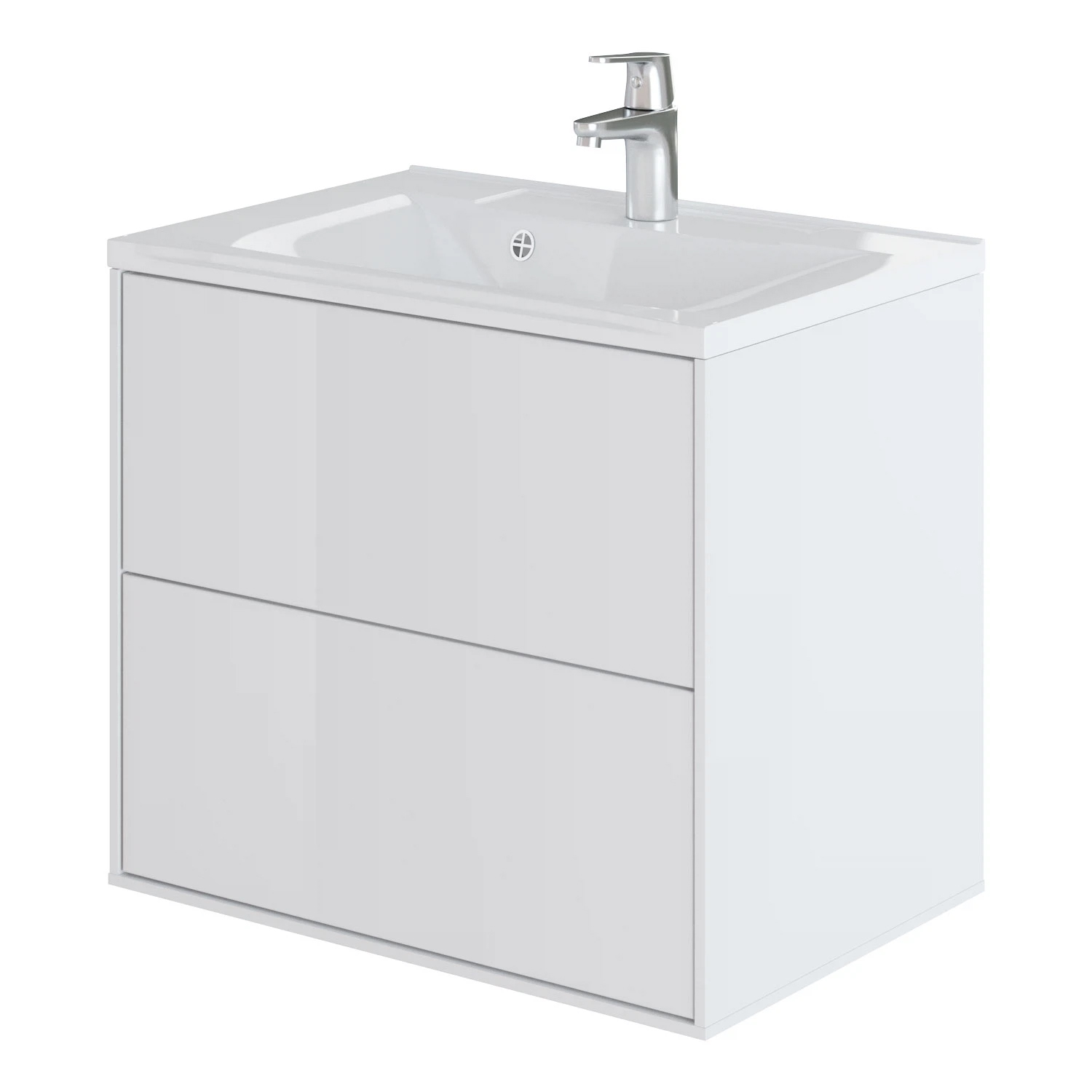 snmx1p1iz6z4tihxklinod4fj7kgixw6.jpg Комплект тумба Итана Mia 65 (645х446х581) подвесная, с раковиной Milen 650, белый глянец