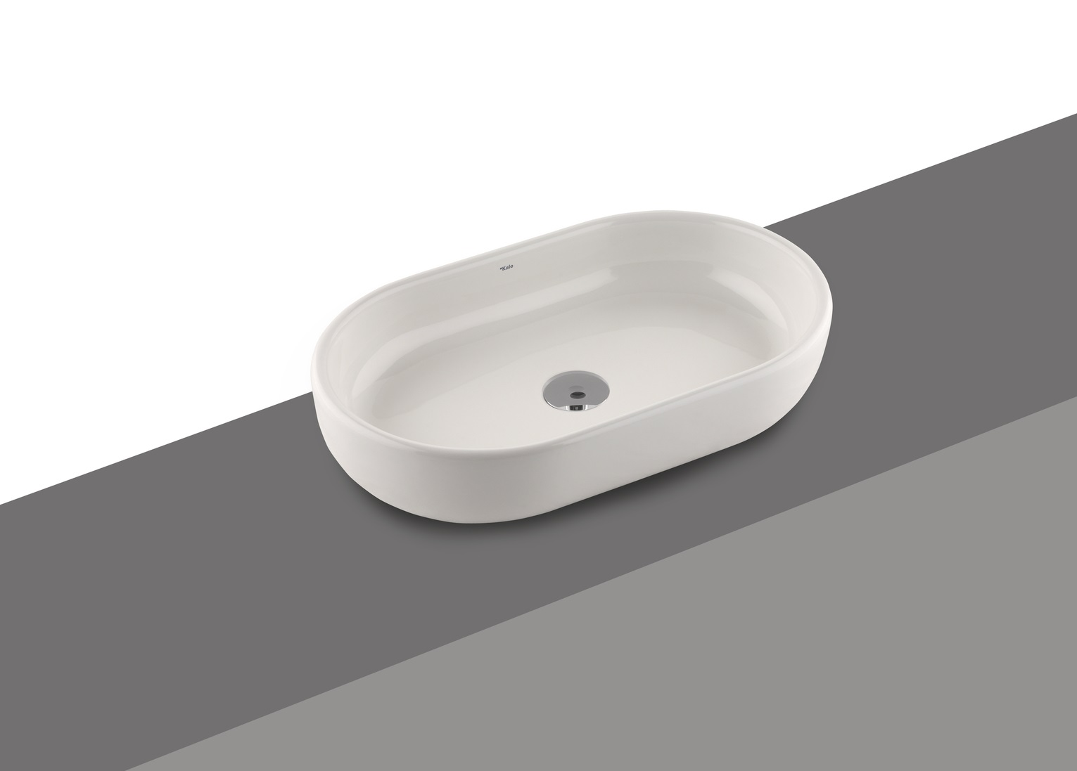 1faad104c65660bb8a010a920c25cf22.jpeg Раковина Kale ZERO 60х38см., накладная, белая (310200200269)