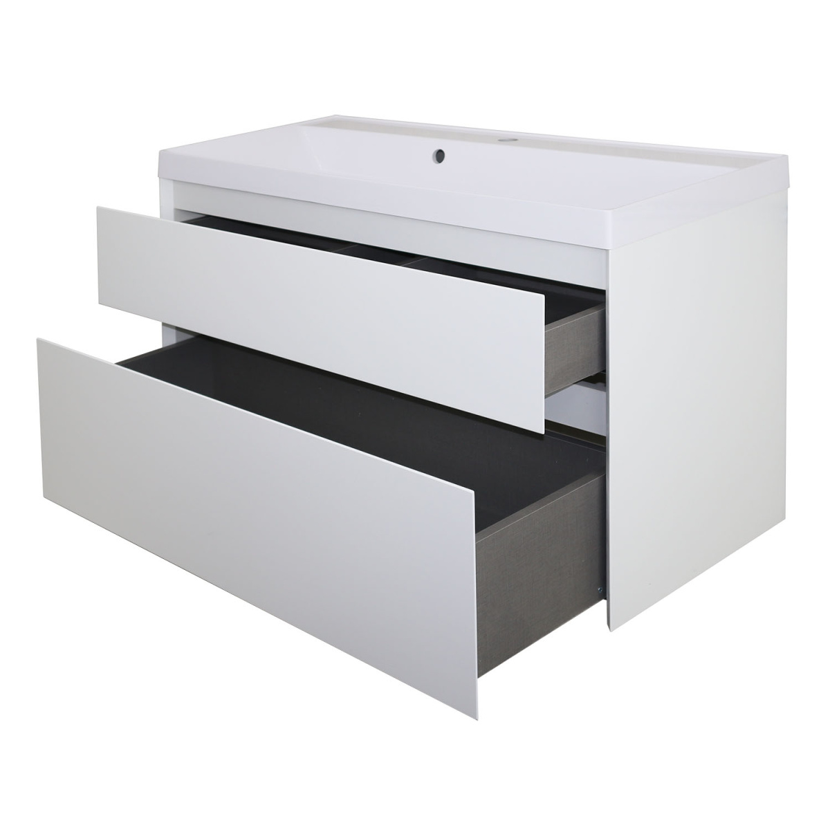 01e81e2p0g680guodij152e4jlsfd39x.jpg Комплект тумба Azario Velluto 100 1000х450х660 подвесная, с раковиной Slim 100, белый матовый