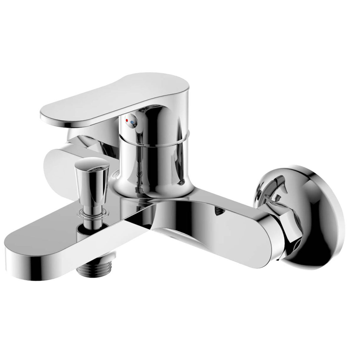 07853cb4296c8e9a38b938441108f084.jpg Смеситель для ванны AZARIO ELVIS с ручным душем, керамический картридж, хром