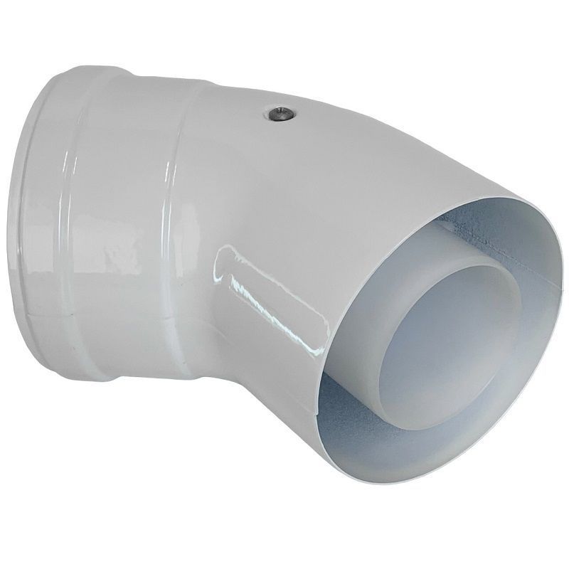 1ff17723_2f9e_11ee_8db1_04421acac403_543c0b13_8b9b_11ef_8db9_04421acac403-1.jpg Отвод 45 60/100, WAAG, раструб-труба, алюминий/полипропилен, (для конденс.котла)