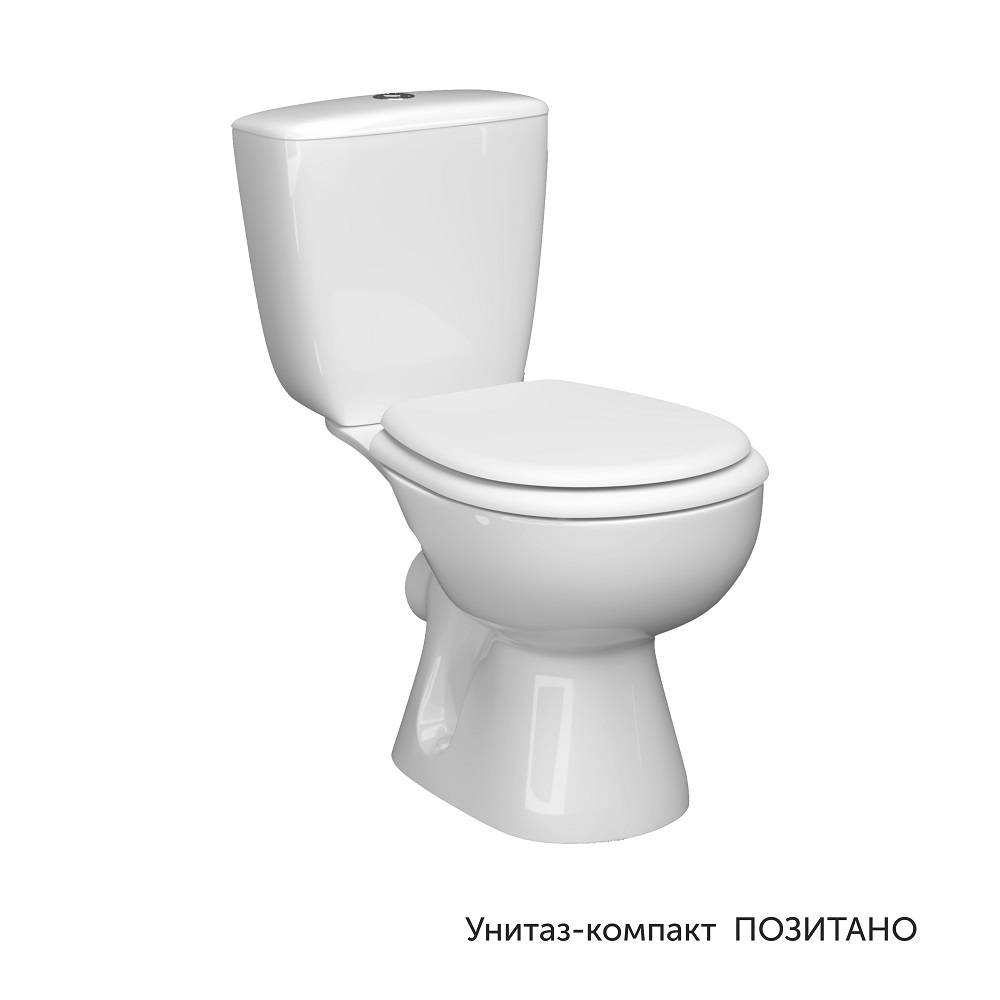 205b18e6da00ffaa0c8de3b73d9e8d89.jpeg Унитаз-компакт КЕРАМИН Позитано Алкапласт с жестким сиденьем, белый