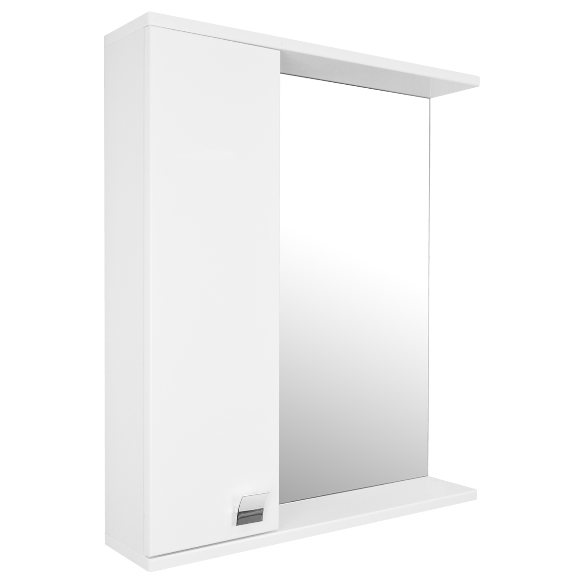 2ord7i91tf56izcrho6f76lauoqdwp0j.jpg Зеркало-шкаф Loranto София 60 левый 600х700х155 без светильника, белый