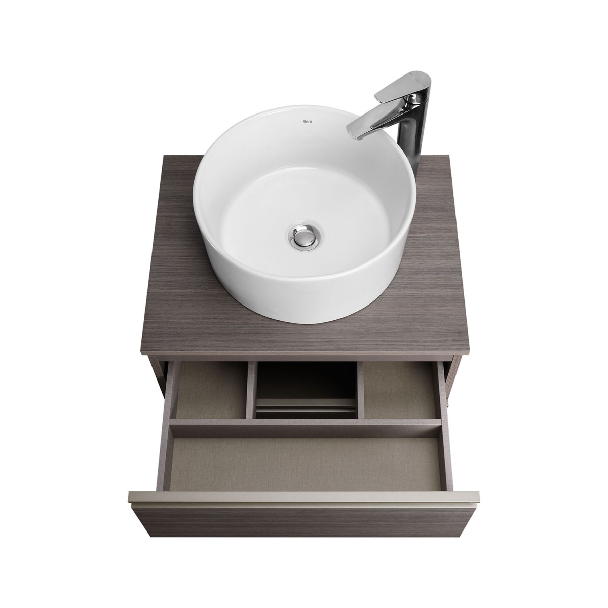 3v65xmvv4ia8y2bbfelmg7hdqpqgu30j.jpg Тумба под раковину Roca THE GAP 600 мм, подвесная, 3 ящика, городской дуб