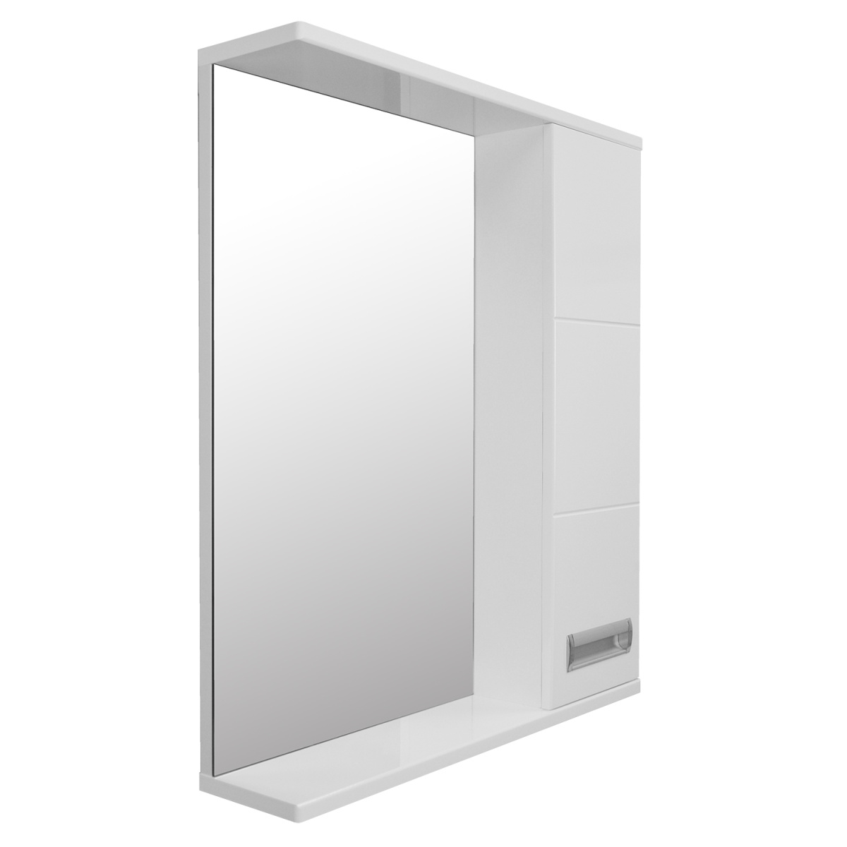 4acc5c0de92e12e6efdf5d70b531bb44.jpg Зеркало-шкаф Loranto Дина 60, 600х700х140 правосторонний, белый