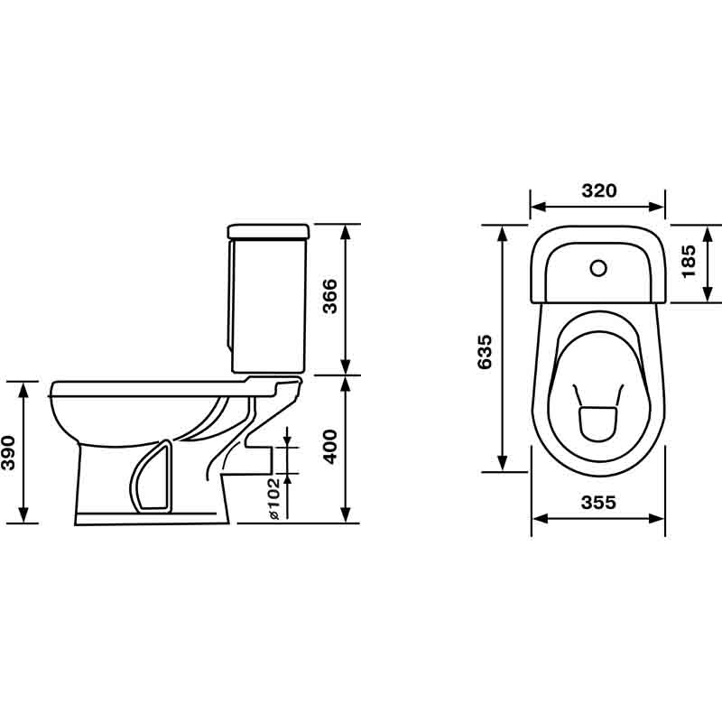 669e57f31c73b98e2da2a4b369463818.jpeg Унитаз-компакт Ирида Стандарт горизонтальный выпуск, с сиденьем, черный