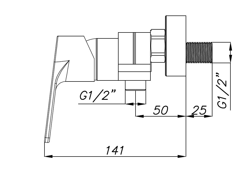 9a878ba3892004d2f39ea2039ba511b1.jpeg Смеситель для душа AZARIO TREYA без излива, хром