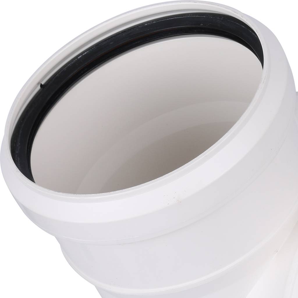 RG008M1D6O13RC_04.jpg Крестовина 87° 110-110-110-50, Sinikon COMFORT PLUS, раструб-труба, белый, двухплоскостная, правая