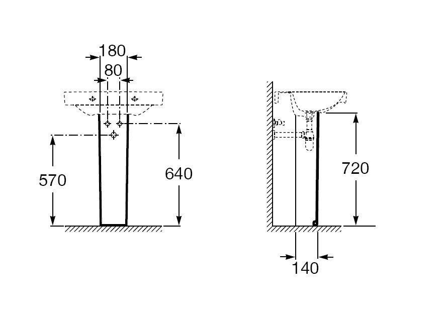 a618acecf0b5b4850893f41c186fc80e.jpeg Пьедестал для раковины Roca DEBBA белый