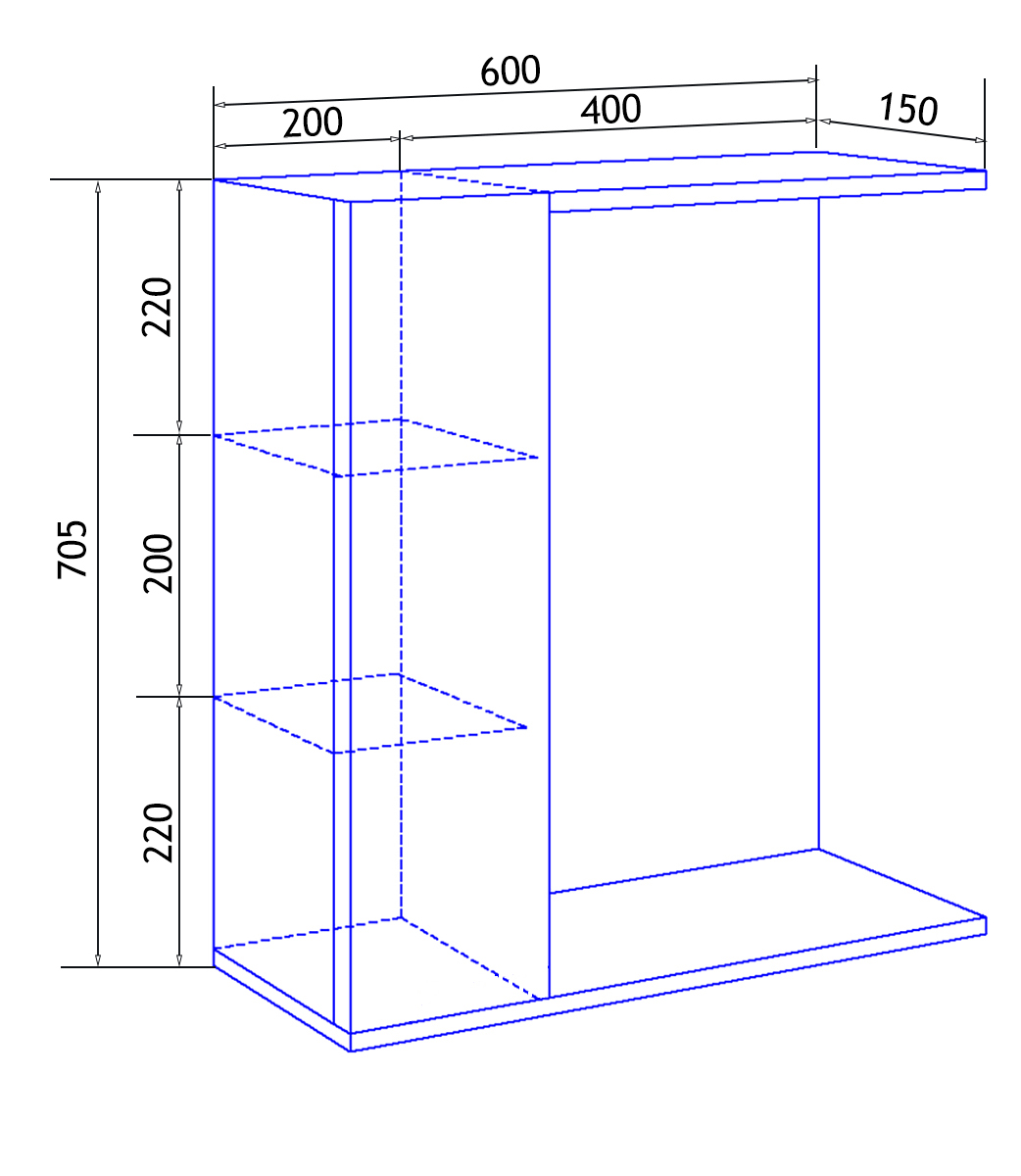 acc691dca49771444903d23ec75e3ce2.jpg Зеркало-шкаф Loranto София 60 левый 600х700х155 без светильника, белый