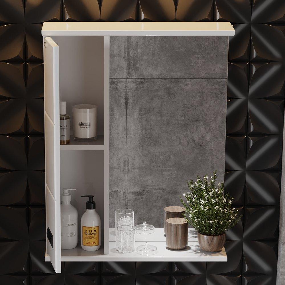 b330b99920847e4058e8eaa041c0ff17.jpeg Зеркало-шкаф Onika Балтика Black 58.01 LED-светильник, левосторонний, белый