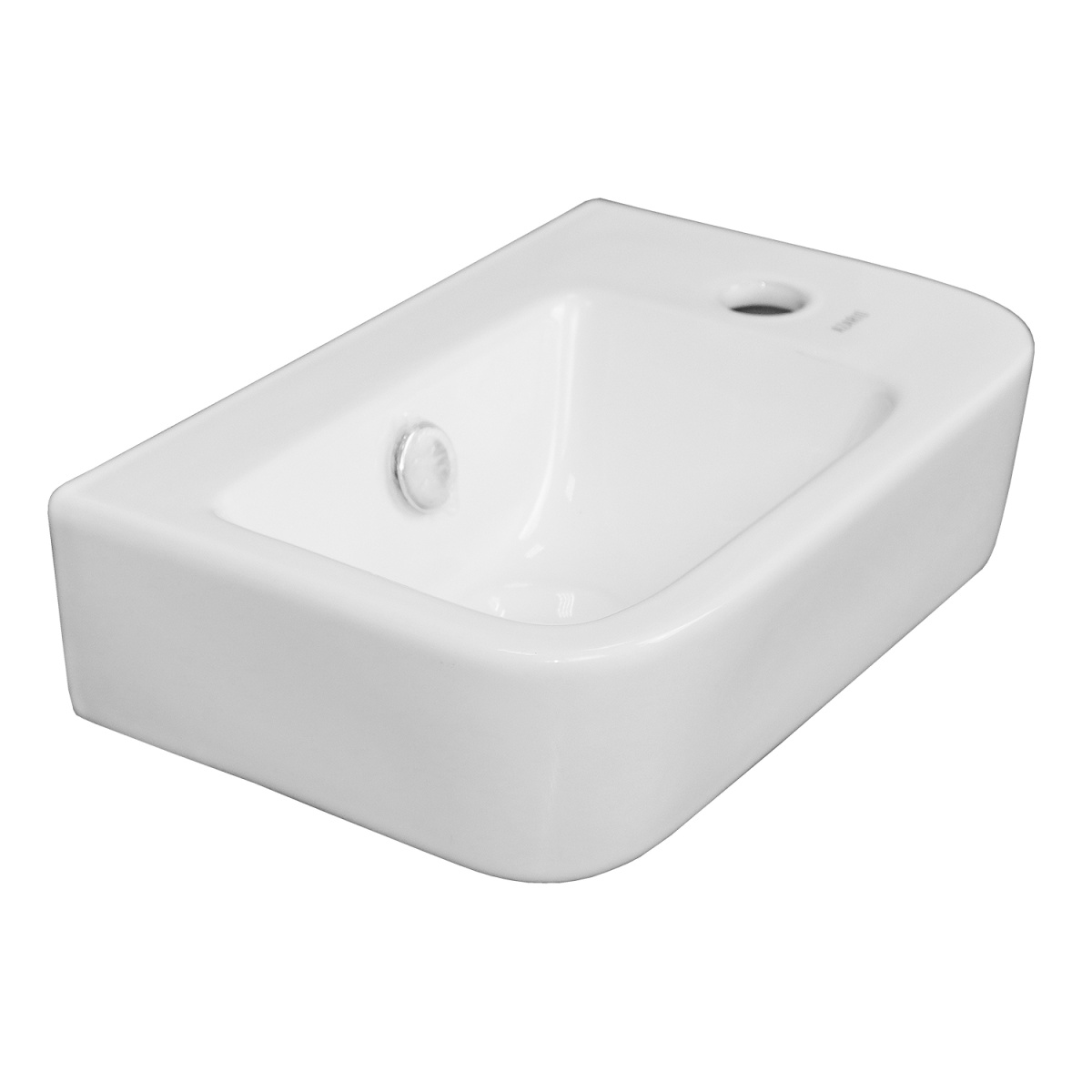 b6j705f7yjmzl0w5l4e2xt8z573qz25j.jpg Раковина накладная Azario 375x245x135 правосторонняя, белый глянец