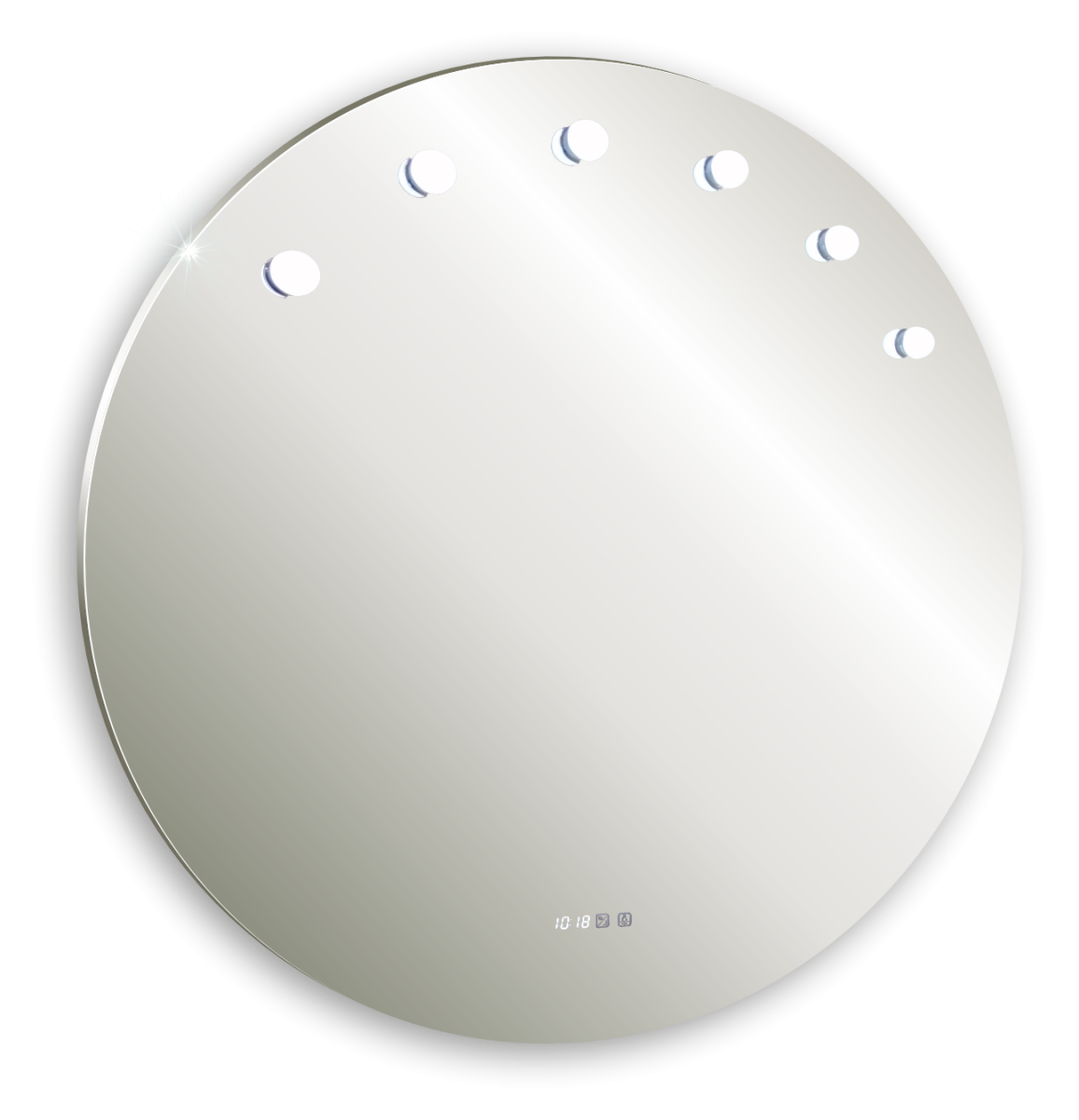 bcf00dfb5852f305c187ee39c0a258a2.png Гримерное зеркало AZARIO Nicole d1000 c подсветкой и диммером, сенсор выкл, смена цвета, 6 ламп в ко