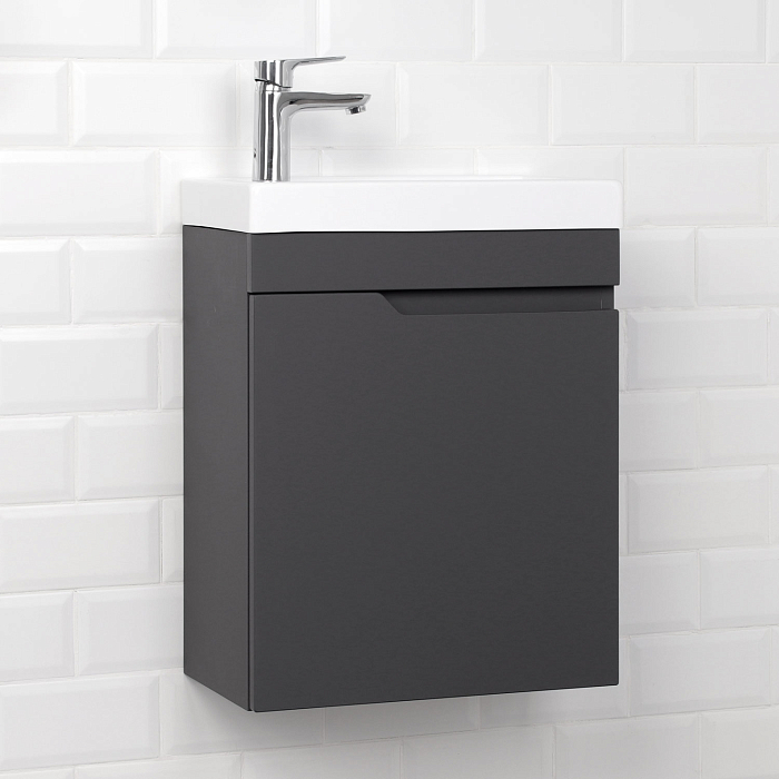bxswjzflkctrmz5yjkzh39t9q01dk5zj.jpeg Комплект тумба Итана Alexa 50 493х343х570 подвесная, с раковиной Clarissa 50, левый, графит CS000