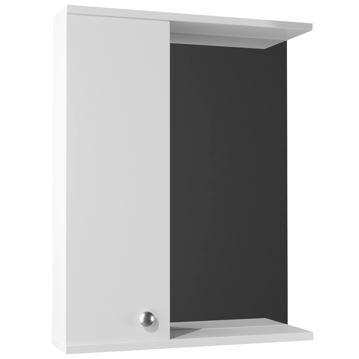 c8e031111f096c4fc0db2cabc7dd2cd1.jpg Зеркало-шкаф Loranto Моника 50 500х695х135 без светильника, левостороннее