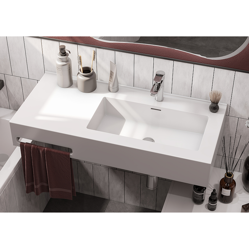 e69f785a81a20fba4a492fa383b131c4.jpg Раковина Aquaton Квадро Про 100 R, правая, белая