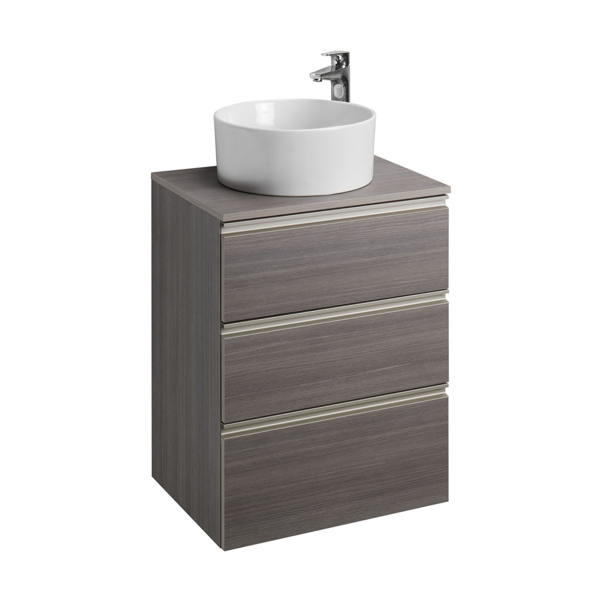 ewsac8kqbawh524mqtrftzal20lt09o6.jpg Тумба под раковину Roca THE GAP 600 мм, подвесная, 3 ящика, городской дуб