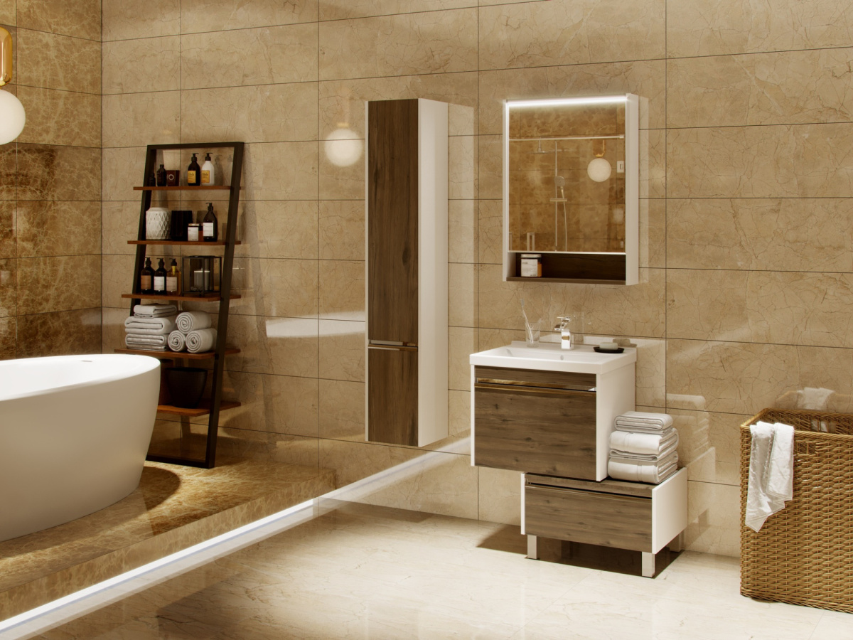 ey17f6cfii8hunke3zxs5umvau6fpuhz_e28b7471.jpg Тумба под раковину AQUATON Капри 60 подвесная, темное дерево