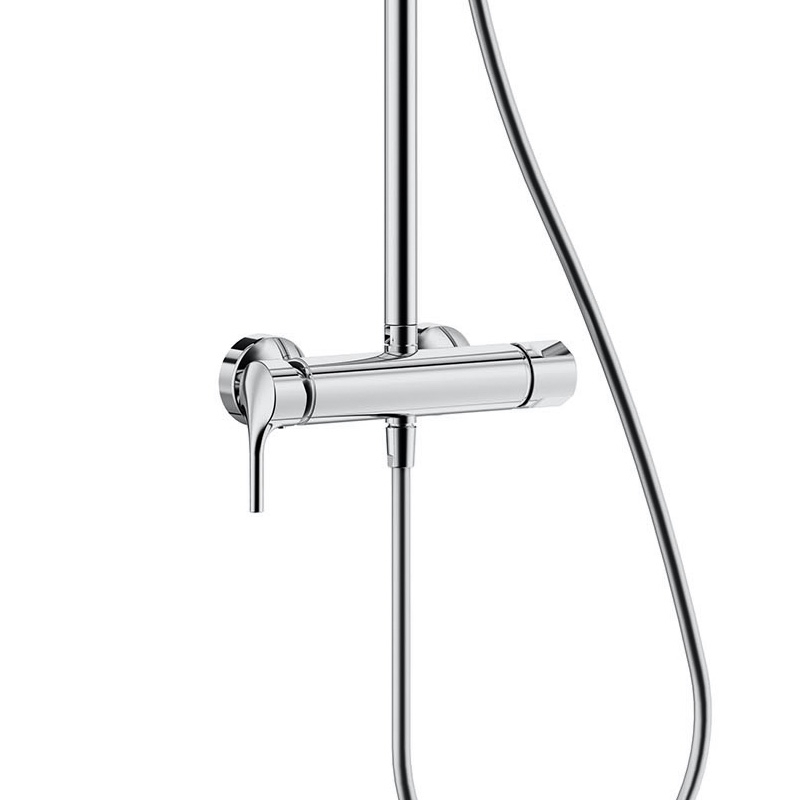 f3ca6cfa4894dc27799c0fdde7381657.jpeg Душевая система KLUDI LOGO DUAL SHOWER SYSTEM со смесителем, хром