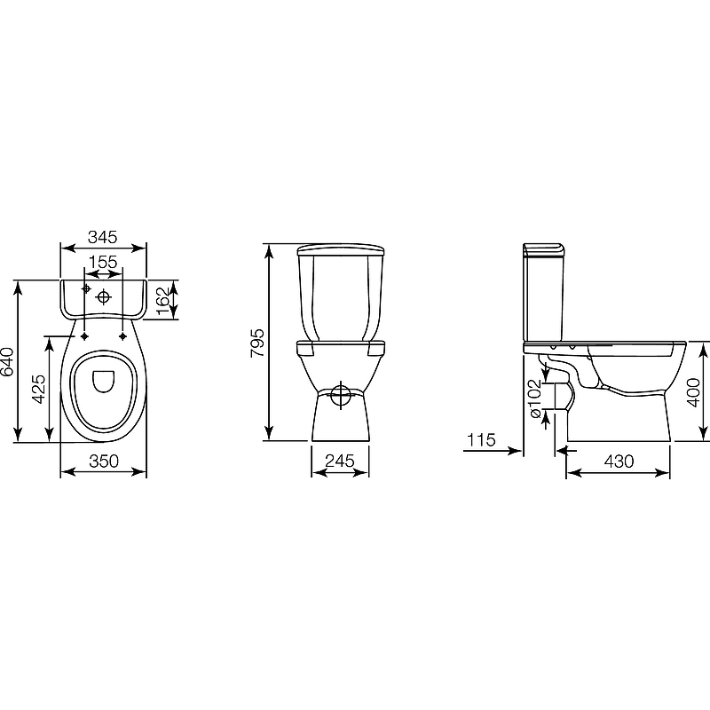 f3e638a735a89e021a35ee5b843e059c.jpg Унитаз-компакт Jacob Delafon July крепления, сливной механизм в комплекте, белый