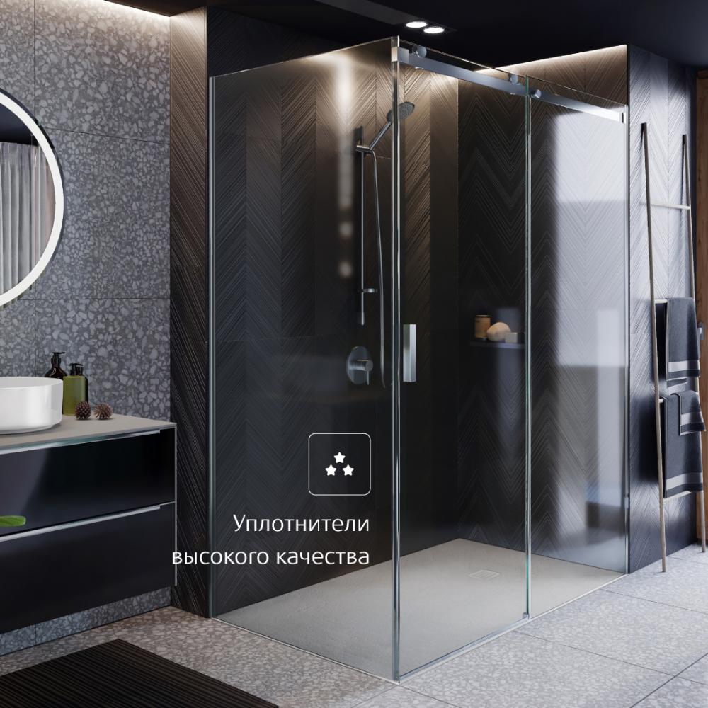 f42f1796f566dc8f0db5d50e822dae93_91fa395d.jpg Душевое ограждение Roca Area фронтальная панель с раздвижной дверью 120х200, левая MP05L2012M