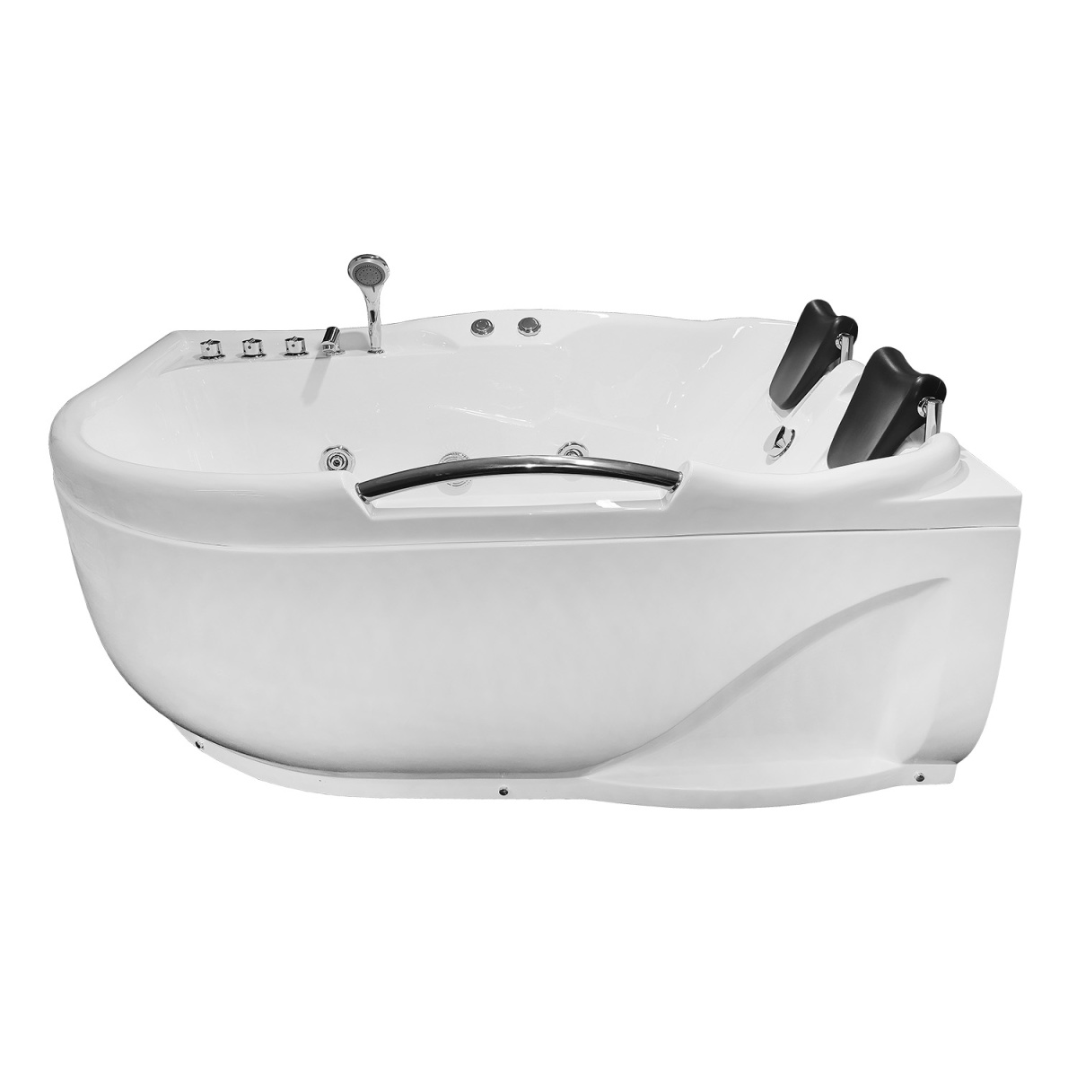 fzs7c8xz7rf35q0odabt0o03kqr9fmpu.jpg Ванна акриловая Loranto 1200х1700х650 с гидромассажем, правосторонняя, для двух персон