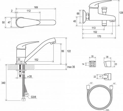 h0b8uv7l0ybvh2x7zavq12viljl70ki4_5542317f.jpg Набор для ванной комнаты Ravak SET SUZAN V керамичес кий картридж, хром