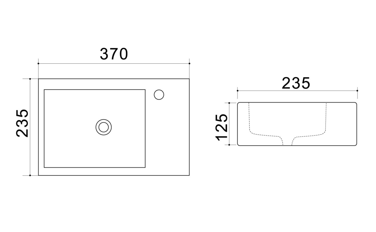 htex4cl06sbsljr5ryzj79oivyju0bt1.jpeg Раковина Azario 37х23,5х12,5 левая, белая