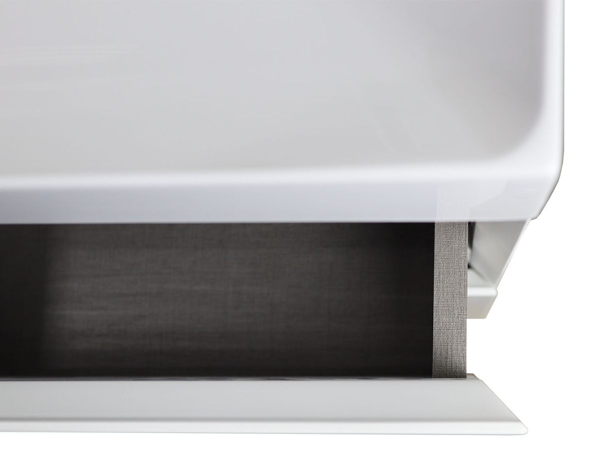 ova81ffgm41mjjqghmc59s2b4z7hp72q.jpg Комплект тумба Azario Velluto 100 1000х450х660 подвесная, с раковиной Slim 100, белый матовый