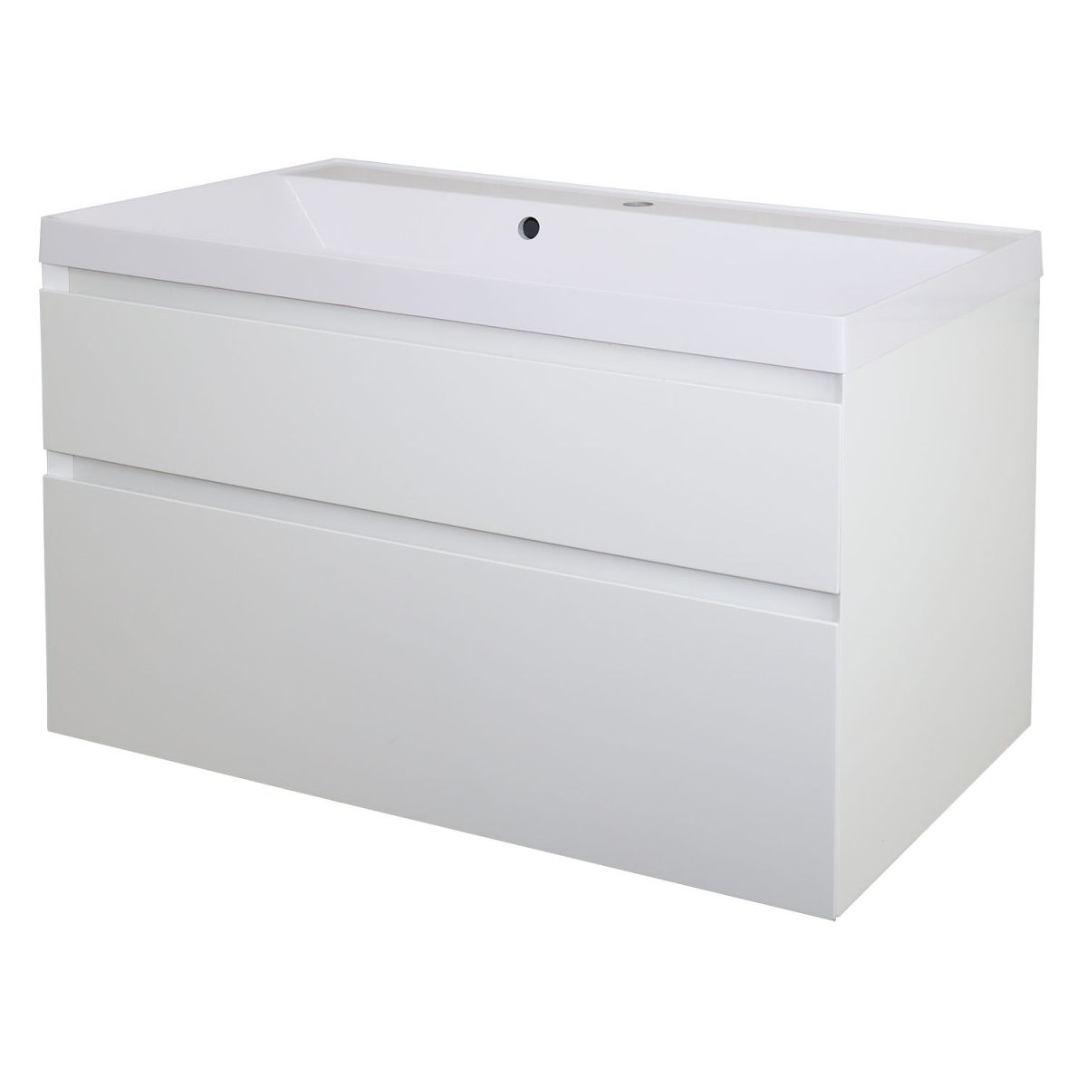 y9updiuv0qvjgctl15embxq0tzip3x2e.jpg Комплект тумба Azario Velluto 100 1000х450х660 подвесная, с раковиной Slim 100, белый матовый