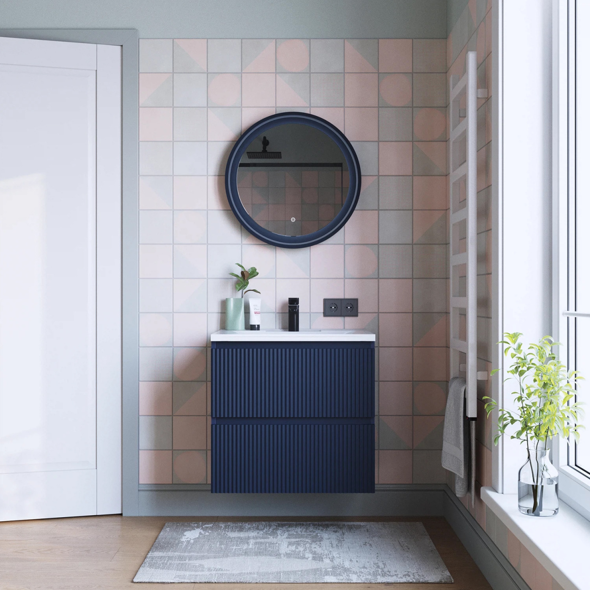 yamba3td6h8g6pmyatg2cvhpgq7xayja.jpg Комплект тумба Итана Kate 65 642х442х640 подвесная, с раковиной Milena 65, океания