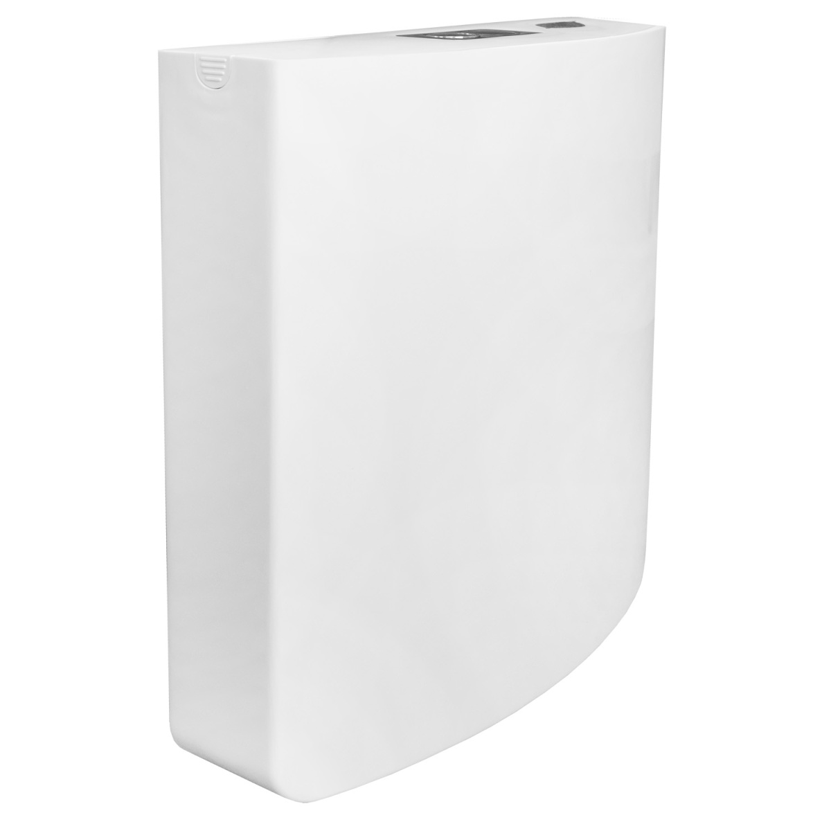 yhcevpporqqw7sh5t2863knka4txm8im.jpg Бачок пластиковый AZARIO 360x126x390 с соединительной трубой, белый