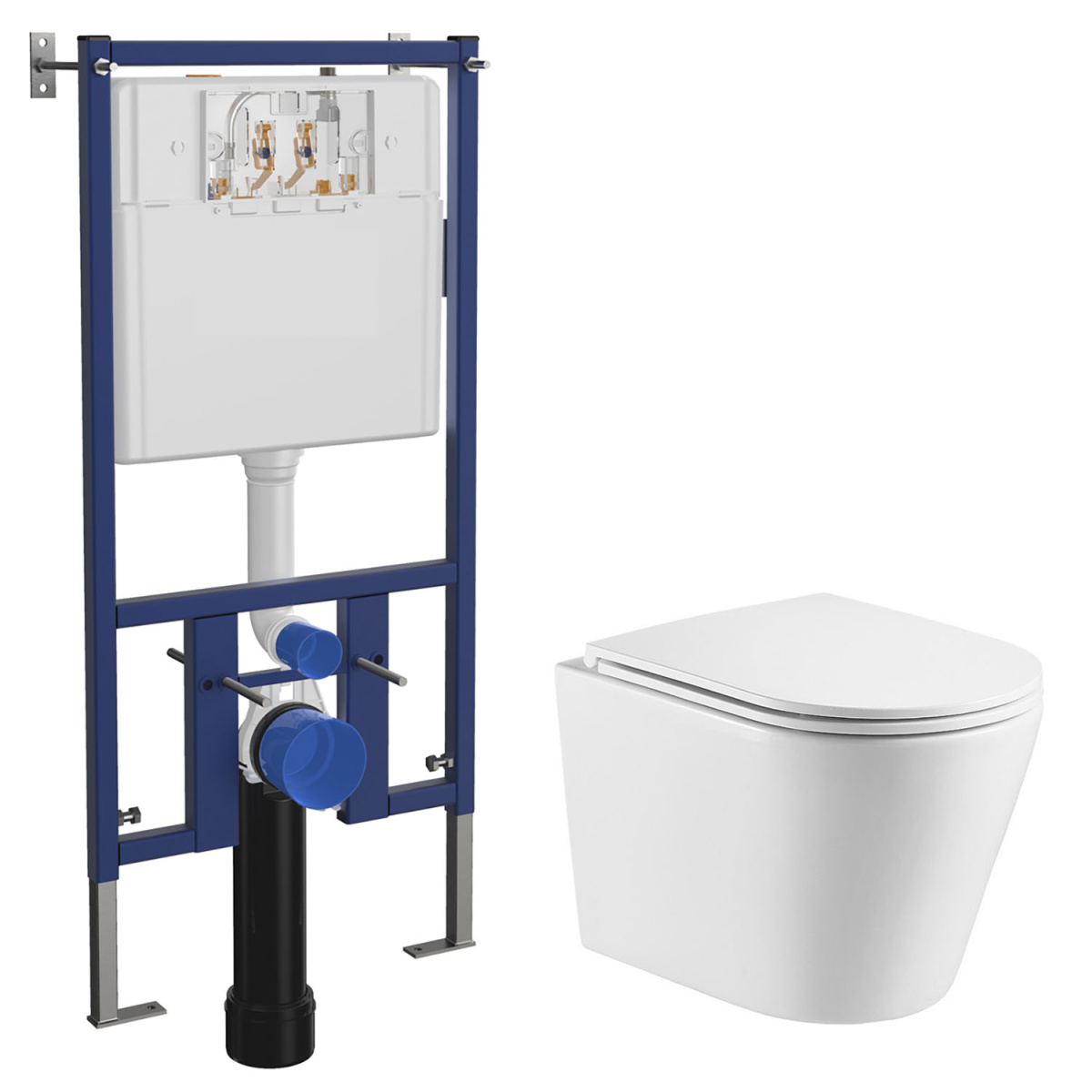 z6640d8ohj9v8gara6rtxx2zkeluofun.jpg Сет: Инсталляция LORANTO + подвесной безободковый унитаз Azario Teramo круглый с системой антивспл